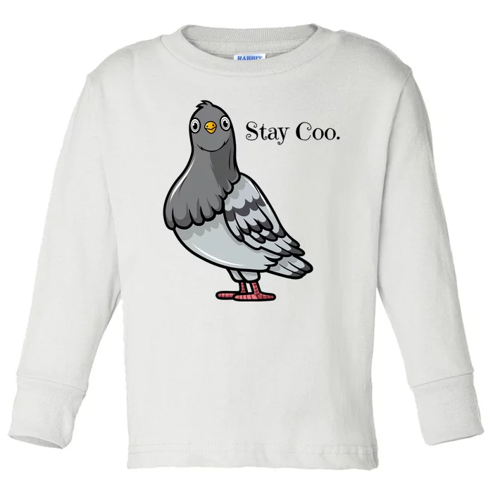 Stay Coo Toddler Long Sleeve Shirt