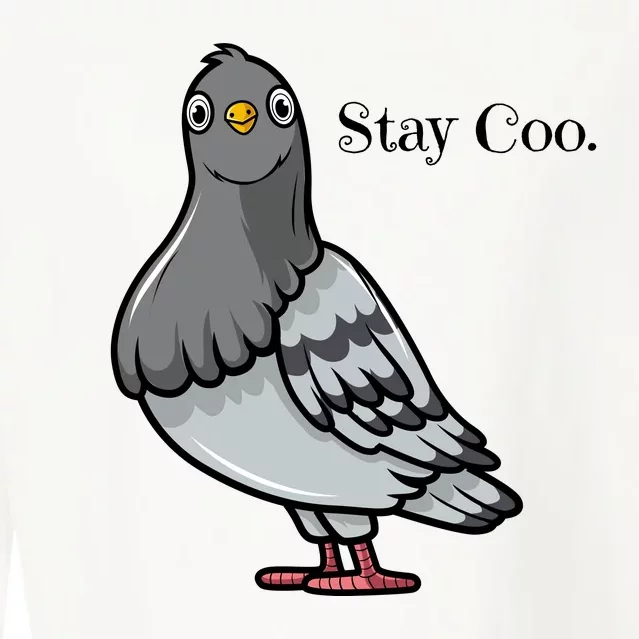 Stay Coo Cropped Pullover Crew