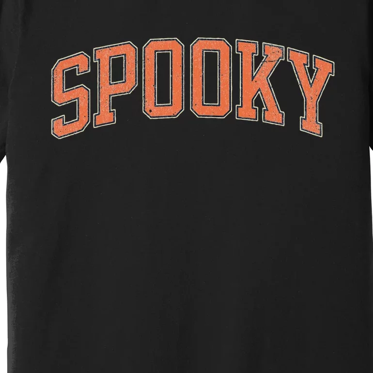 Spooky Collage Style Stay Spooky Fall Halloween Premium T-Shirt