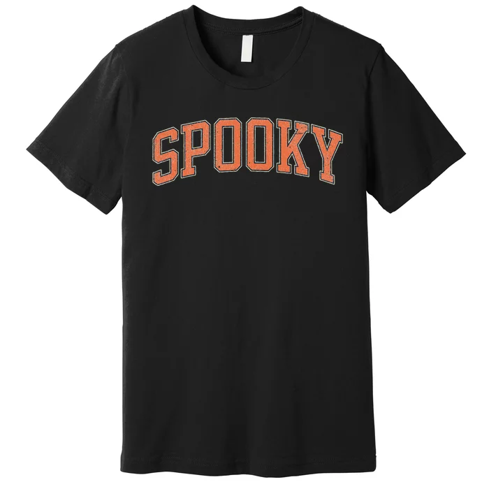 Spooky Collage Style Stay Spooky Fall Halloween Premium T-Shirt