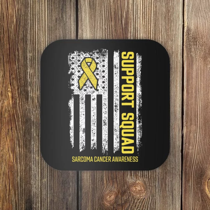 Sarcoma Cancer S Support Squad Sarcoma Cancer Awareness Coaster