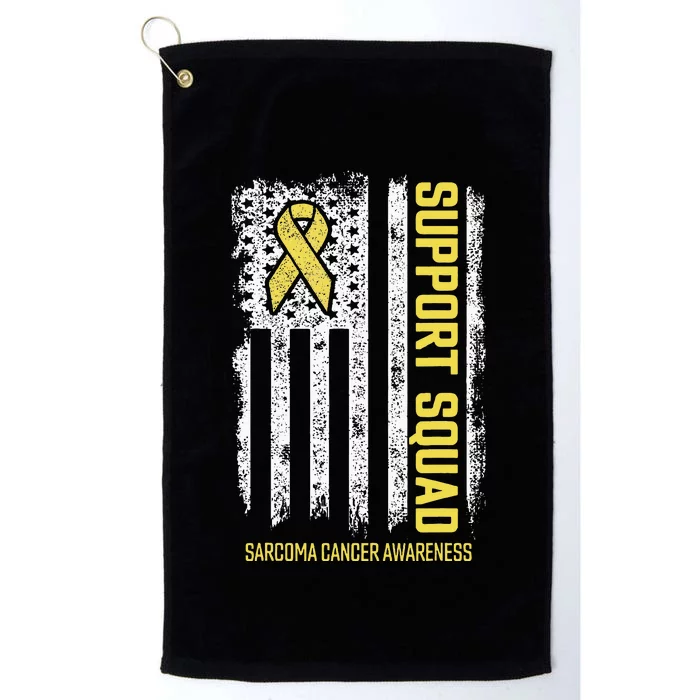 Sarcoma Cancer S Support Squad Sarcoma Cancer Awareness Platinum Collection Golf Towel