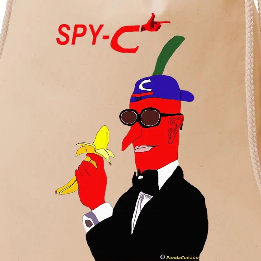 Spy C Drawstring Bag