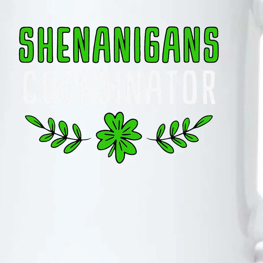 Shenanigans Coordinator Saint Irish Pats St. Patrick's Day Black Color Changing Mug