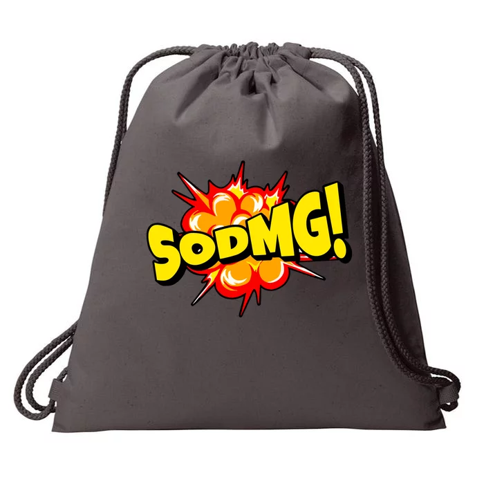 Sodmg Comic Drawstring Bag