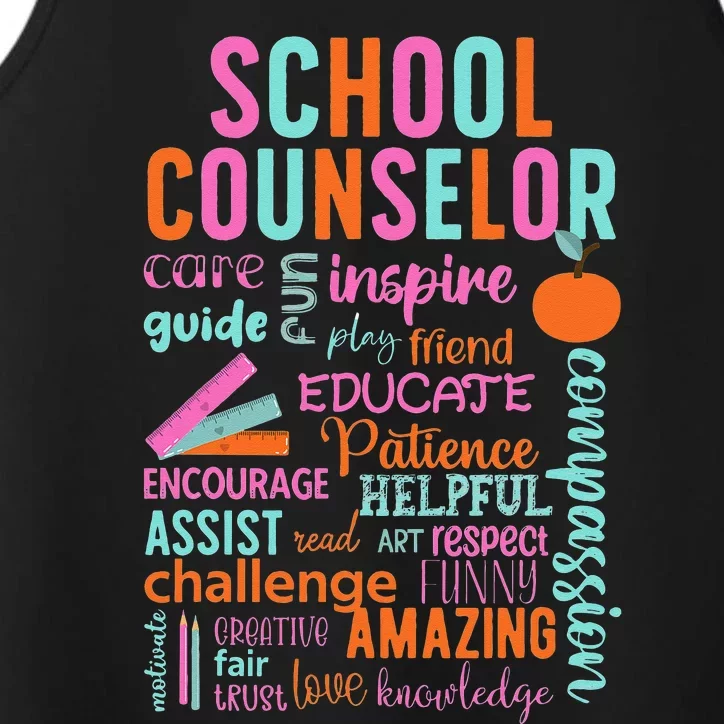 School Counselor School Counseling Week Performance Tank