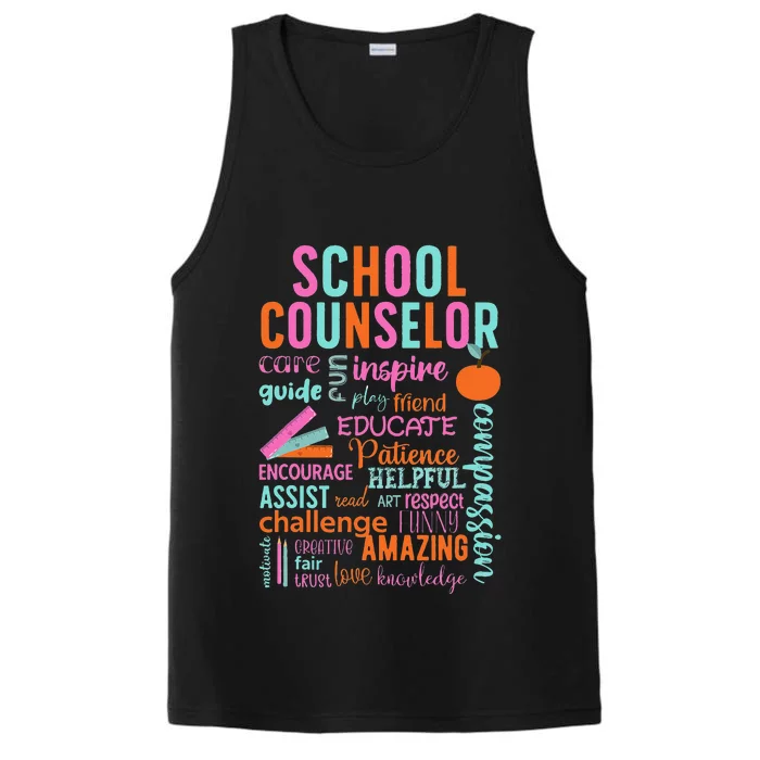 School Counselor School Counseling Week Performance Tank