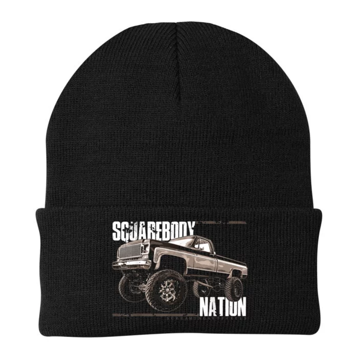 Squarebody Classic Square Body Knit Cap Winter Beanie