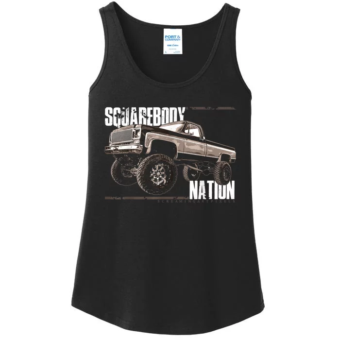 Squarebody Classic Square Body Ladies Essential Tank