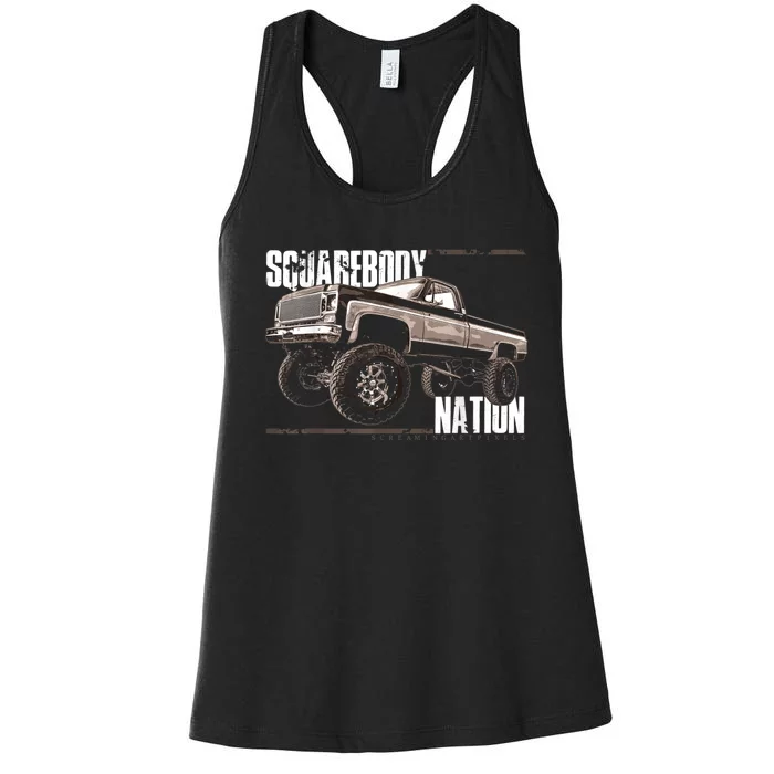 Squarebody Classic Square Body Women's Racerback Tank