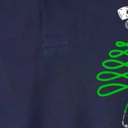 Stethoscope Christmas Tree Nurse Christmas Scrub Top Xmas Softstyle Adult Sport Polo