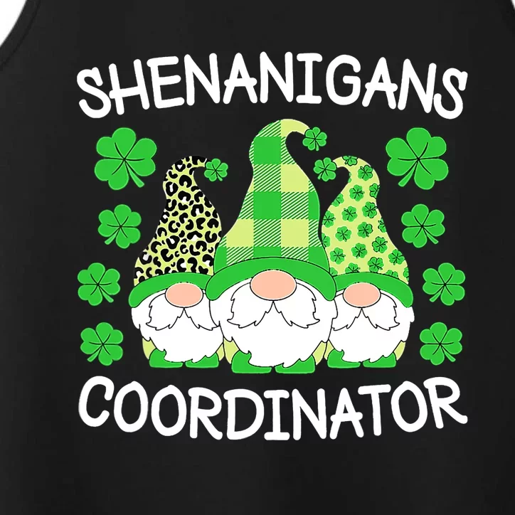 Shenanigans Coordinator Teachers St Patricks Day Gnomes Performance Tank