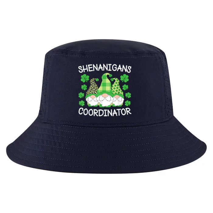 Shenanigans Coordinator Teachers St. Patricks Day Gnomes Cool Comfort Performance Bucket Hat