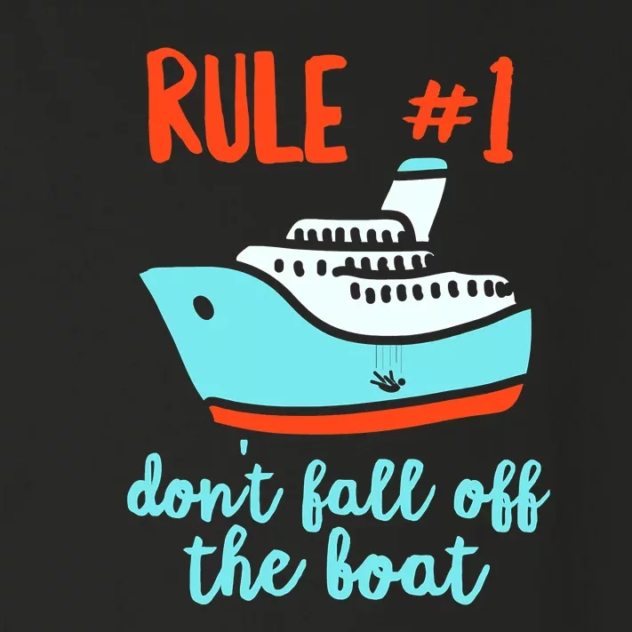 Summer Cruising Trip Funny Don't Fall Off The Boat Toddler Long Sleeve Shirt