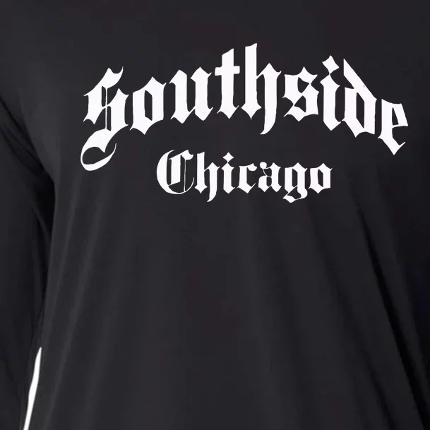 Southside Chicago Throwback Cooling Performance Long Sleeve Crew