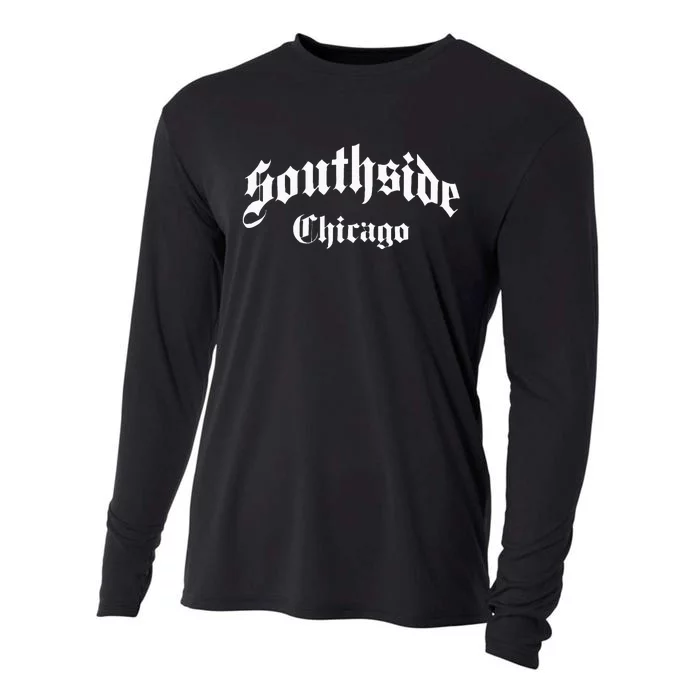 Southside Chicago Throwback Cooling Performance Long Sleeve Crew