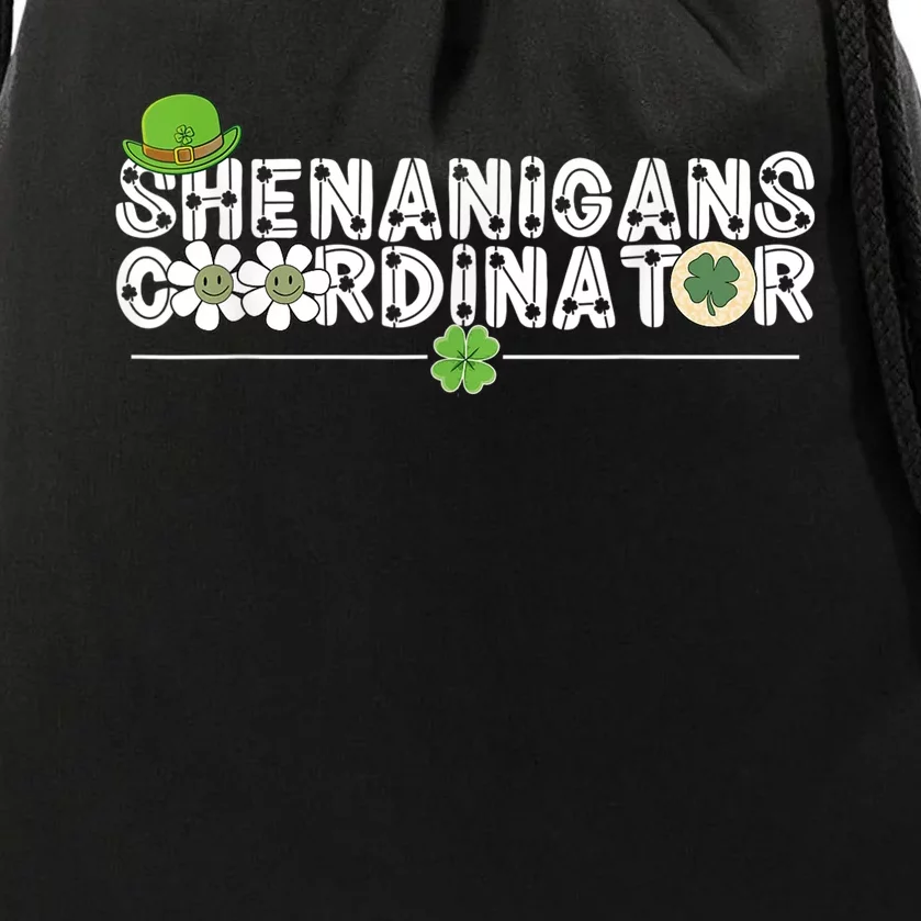 Shenanigans Coordinator Teacher St Patricks Day Gifts Drawstring Bag