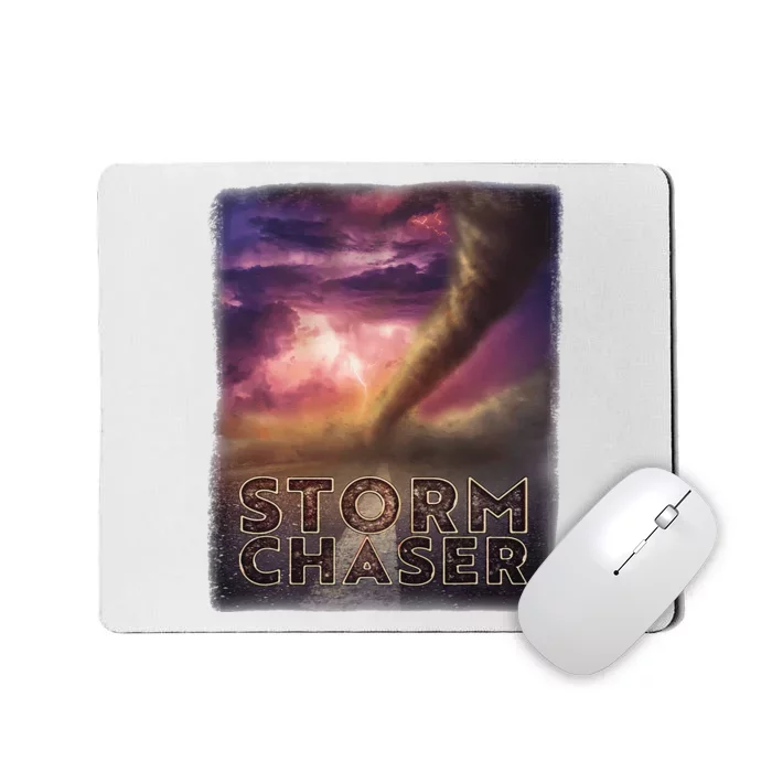 Storm Chaser Tornado Picture Weather Meteorologist Mousepad