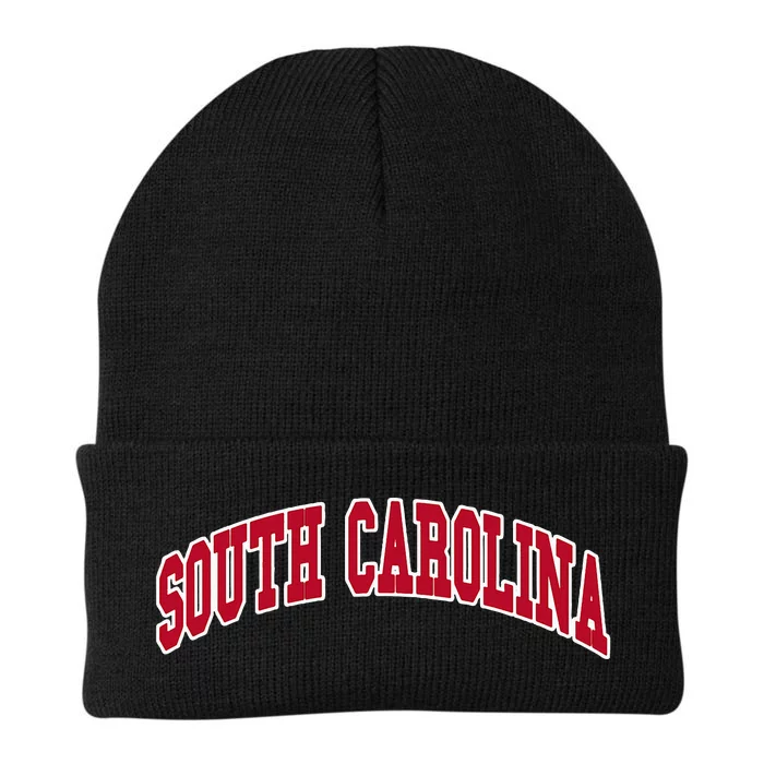 South Carolina Throwback Design Classic Knit Cap Winter Beanie