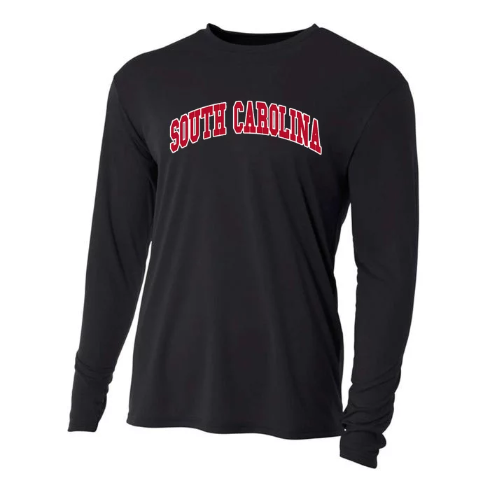 South Carolina Throwback Design Classic Cooling Performance Long Sleeve Crew