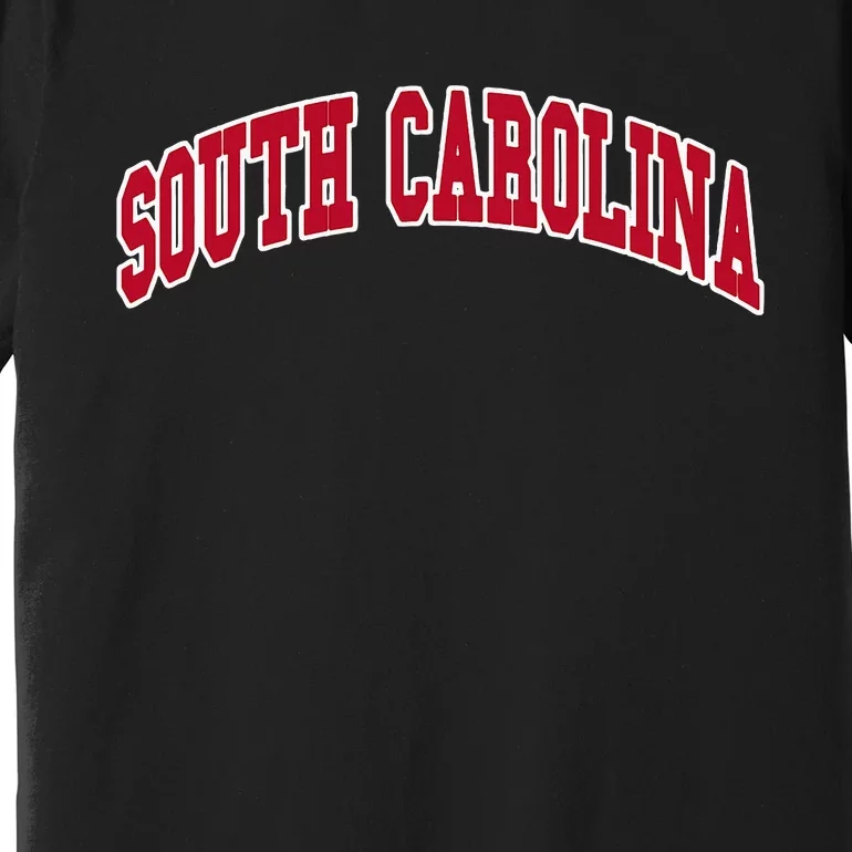 South Carolina Throwback Design Classic Premium T-Shirt