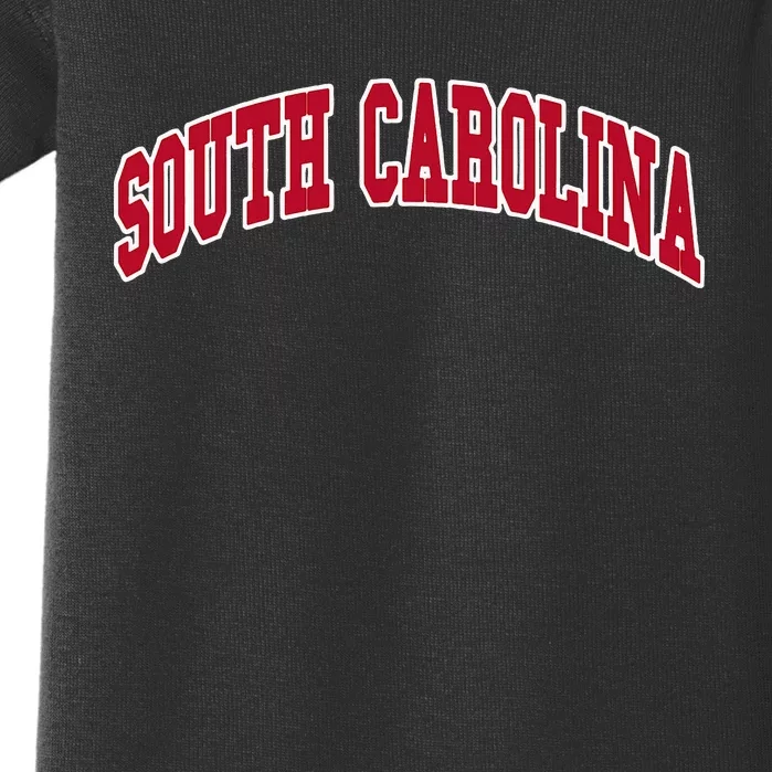 South Carolina Throwback Design Classic Baby Bodysuit