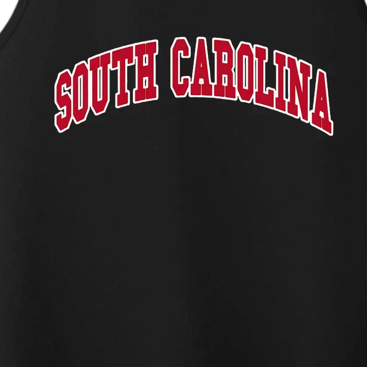 South Carolina Throwback Design Classic Performance Tank