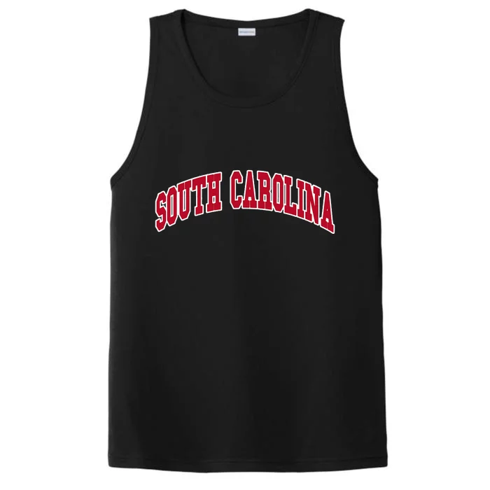 South Carolina Throwback Design Classic Performance Tank