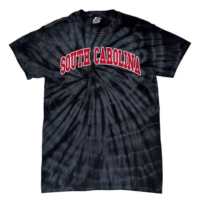 South Carolina Throwback Design Classic Tie-Dye T-Shirt