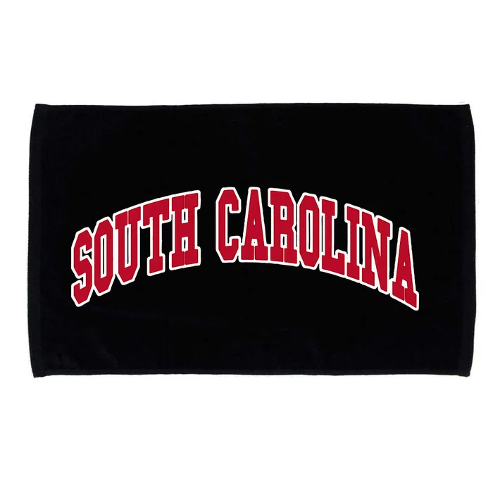 South Carolina Throwback Design Classic Microfiber Hand Towel