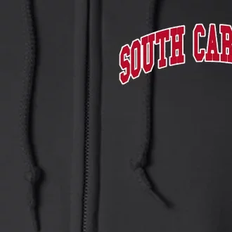 South Carolina Throwback Design Classic Full Zip Hoodie