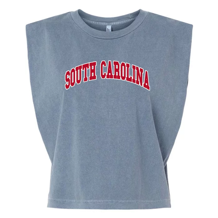 South Carolina Throwback Design Classic Garment-Dyed Women's Muscle Tee