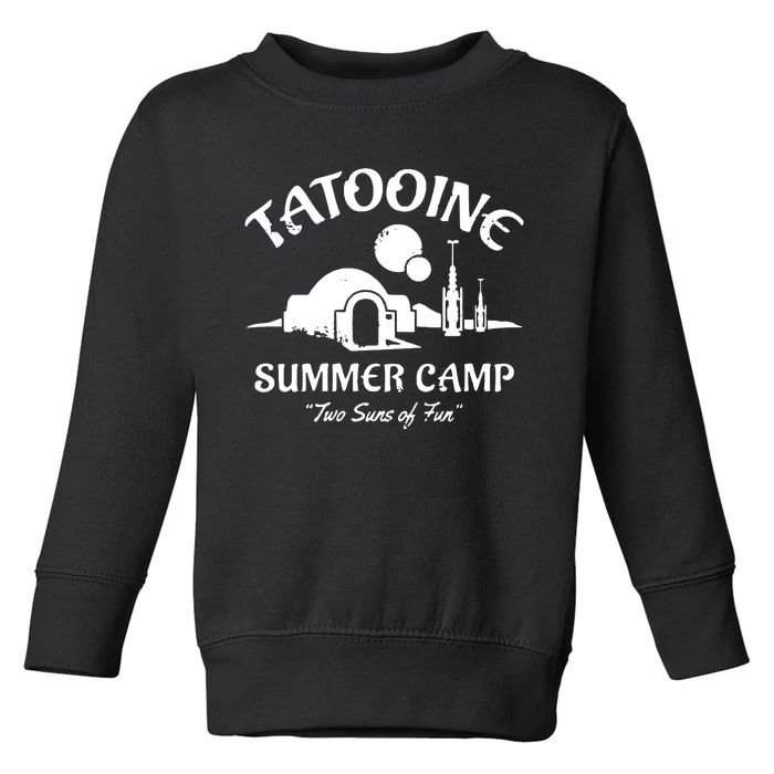 Summer Camp Two Suns Of Fun Toddler Sweatshirt