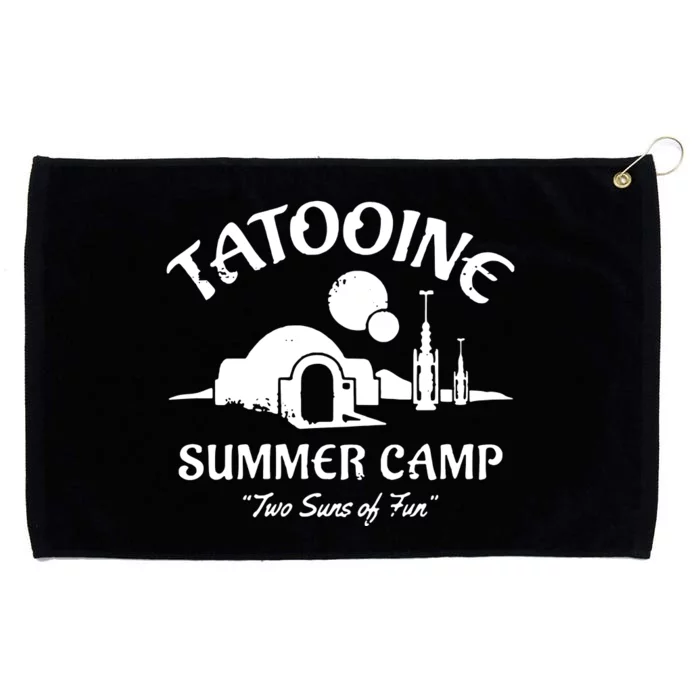 Summer Camp Two Suns Of Fun Grommeted Golf Towel