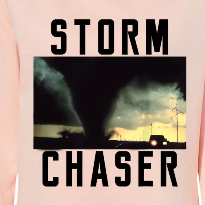 Storm Chaser Tornado Picture Weather Meteorologist Womens California Wash Sweatshirt