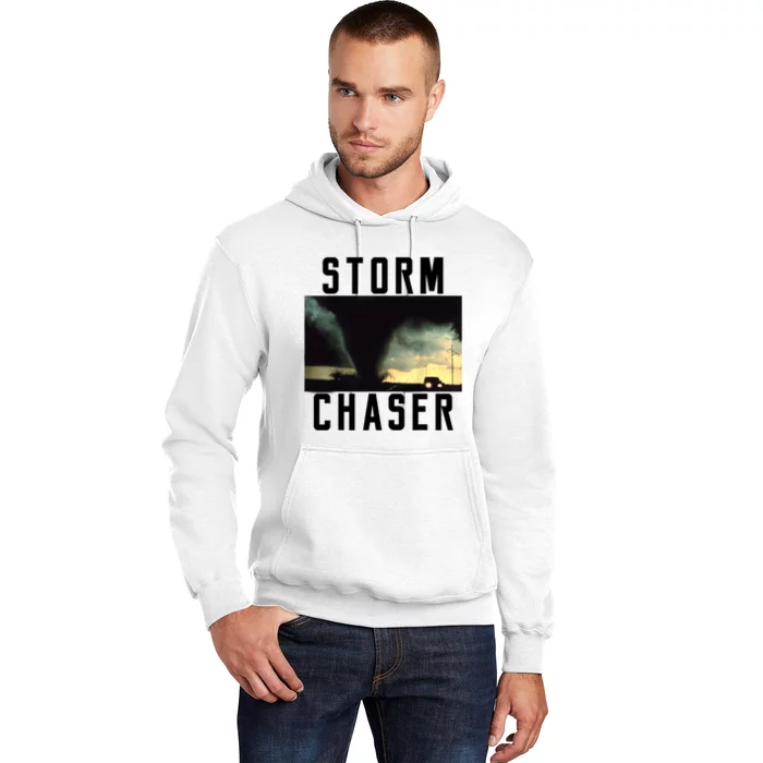 Storm Chaser Tornado Picture Weather Meteorologist Hoodie