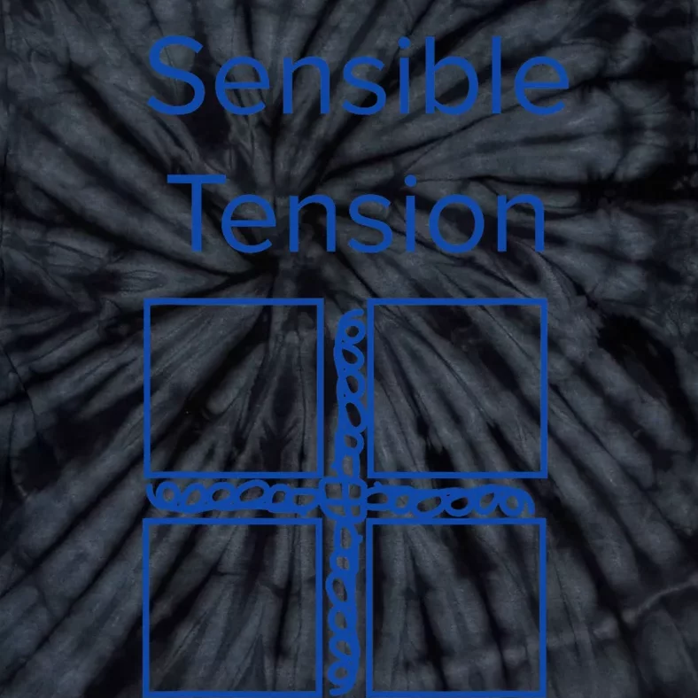 Sensible Cube Tension Merch Tie-Dye T-Shirt