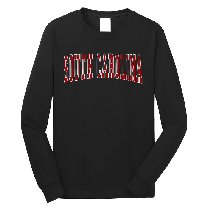 South Carolina Throwback Design Classic Long Sleeve Shirt