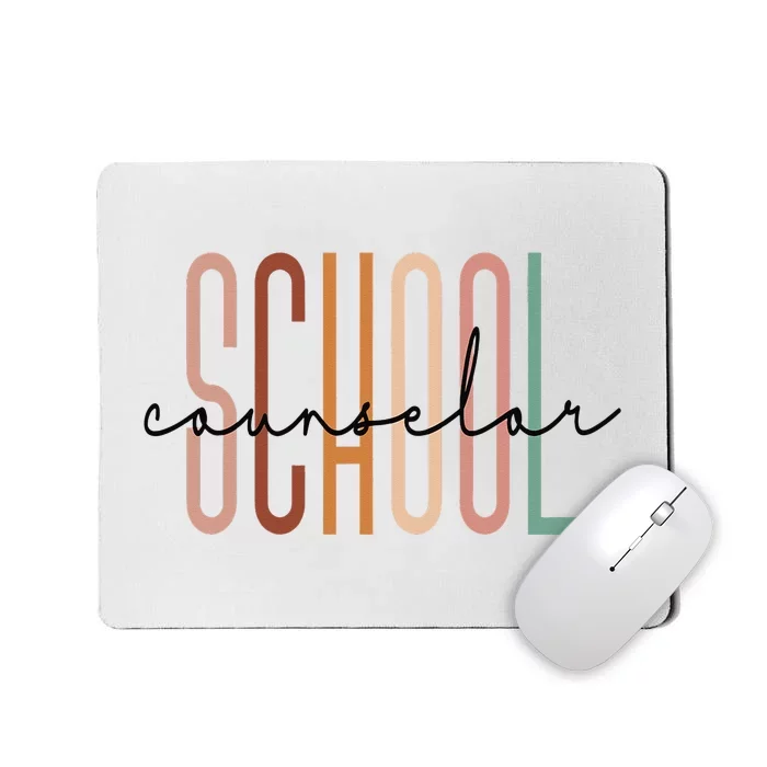 School Counselor Teacher Counseling Office School Guidance Mousepad