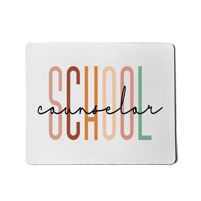 School Counselor Teacher Counseling Office School Guidance Mousepad