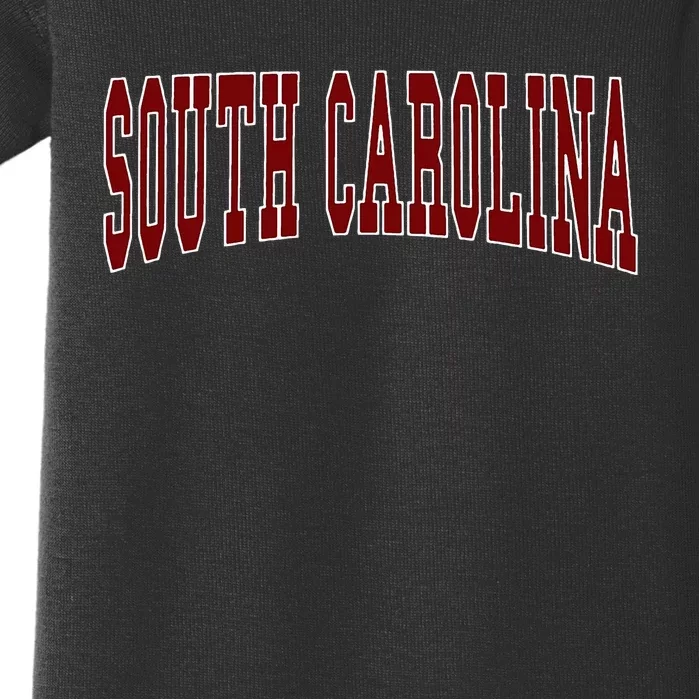 South Carolina Throwback Design Classic Baby Bodysuit