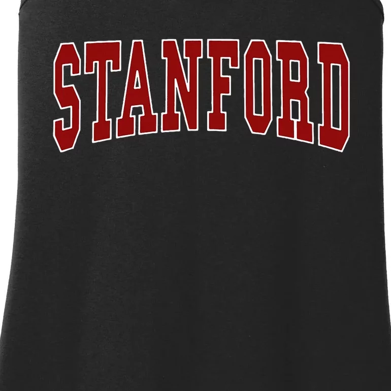 S.T.A.N.F.O.R.D California Throwback Design Classic Ladies Essential Tank