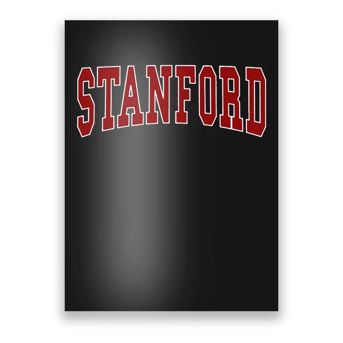 S.T.A.N.F.O.R.D California Throwback Design Classic Poster