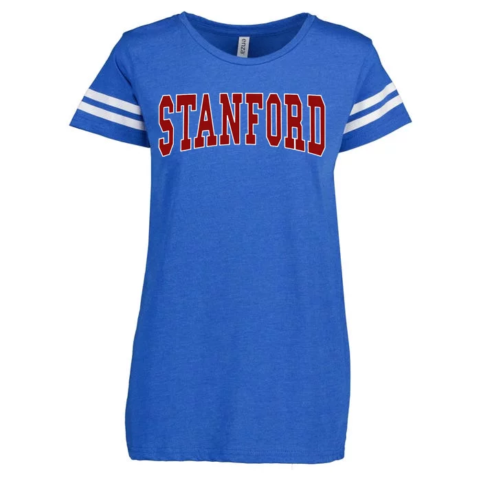 S.T.A.N.F.O.R.D California Throwback Design Classic Enza Ladies Jersey Football T-Shirt