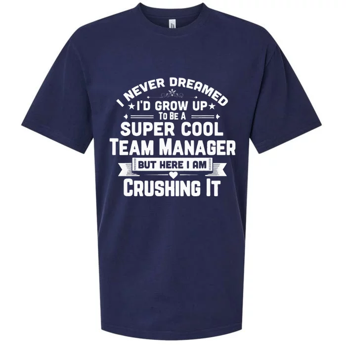 Super Cool Team Manager Sueded Cloud Jersey T-Shirt