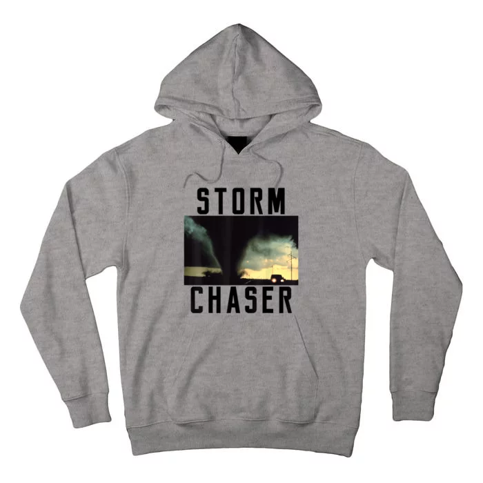 Storm Chaser Tornado Picture Gift Weather Meteorologist Gift Tall Hoodie