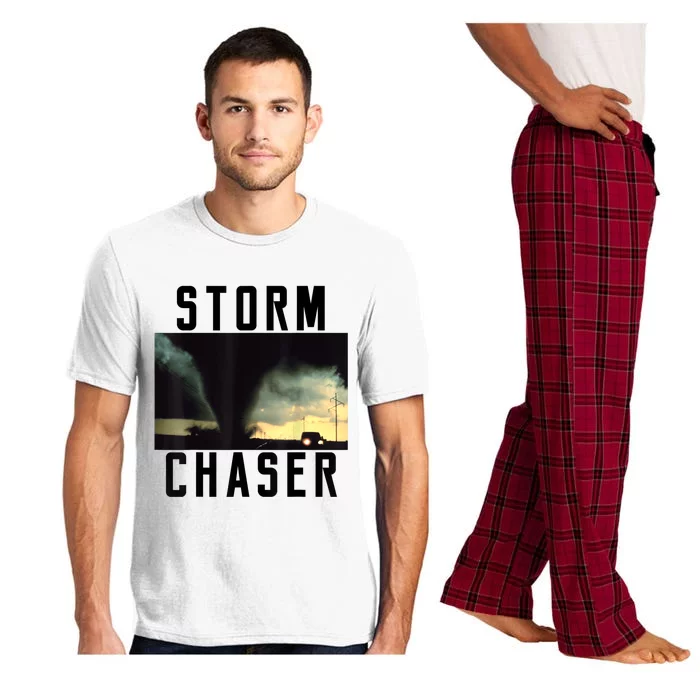 Storm Chaser Tornado Picture Gift Weather Meteorologist Gift Pajama Set