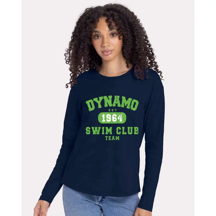 Swim Club Team 1964 Womens Cotton Relaxed Long Sleeve T-Shirt