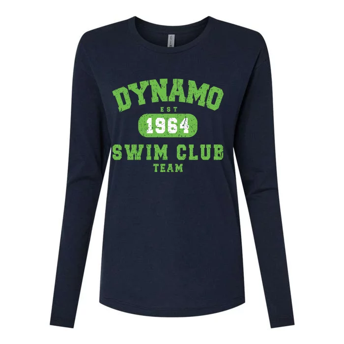 Swim Club Team 1964 Womens Cotton Relaxed Long Sleeve T-Shirt