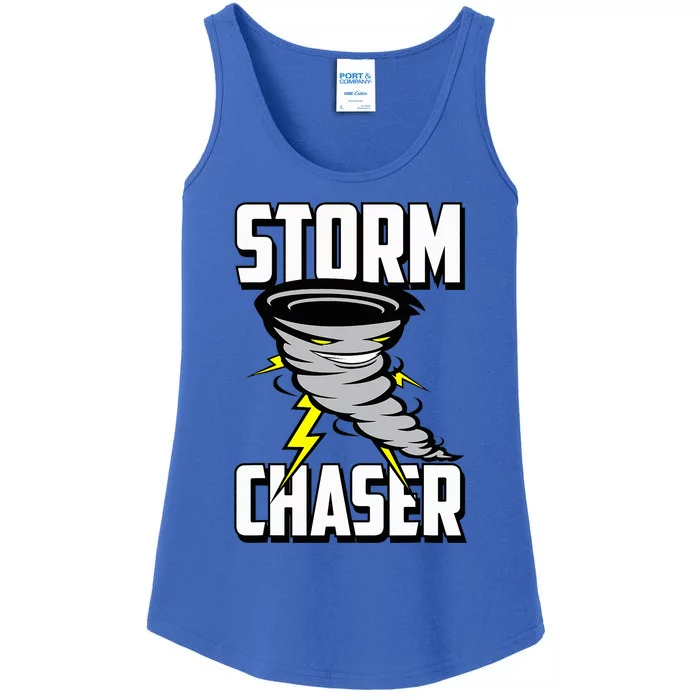 Storm Chaser Tornado Ladies Essential Tank